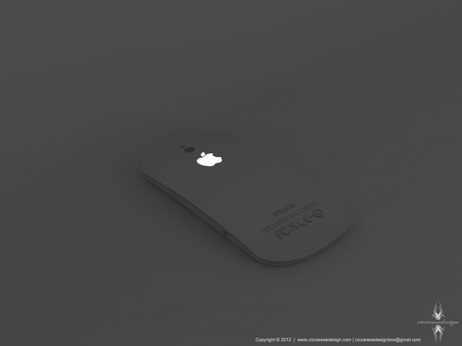 iPhone 5 concept by Ciccarese Design iPhone 5 concept by Ciccarese Design