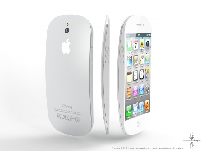 iPhone 5 concept by Ciccarese Design iPhone 5 concept by Ciccarese Design