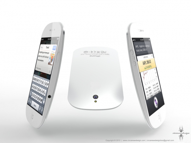 Teardrop-shaped iPhone 5 Teardrop-shaped iPhone 5