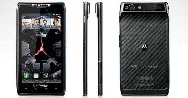 Droid Razr smartphone