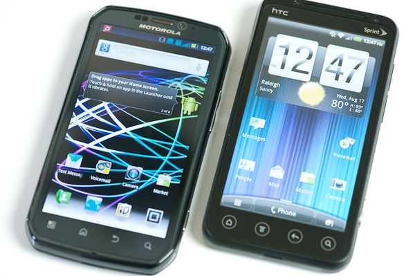 Motorola Photon 4G vs. HTC EVO 3D