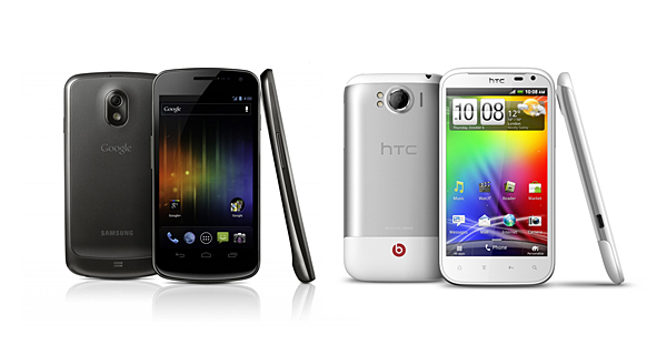 Samsung Galaxy Nexus vs HTC Sensation XL