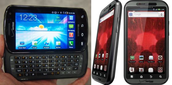 Samsung Stratosphere vs. Motorola Droid Bionic