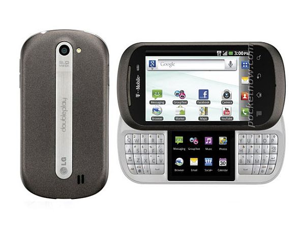 The dual-screen LG DoublePlay on T-Mobile The dual-screen LG DoublePlay on T-Mobile